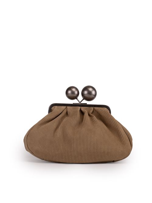 Pasticcino Bag Medium Destino in suede a costine Sabbia WEEKEND MAX MARA | 2515511044600001